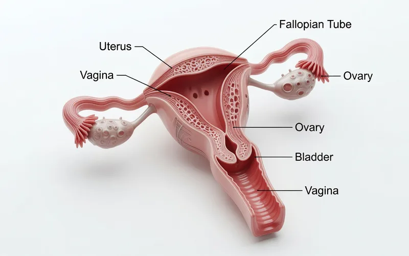 Cartographie de l'innervation clitoridienne montrant la distribution des fibres nerveuses dans l'ensemble du complexe clitoridien